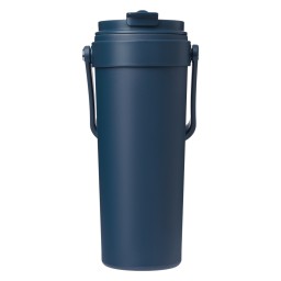 Термокружка вакуумная Соло (Solo), синяя