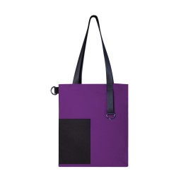 Шоппер Superbag Color, фиолетовый с черным