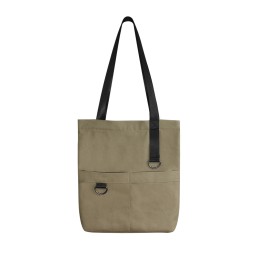 Шоппер Superbag ZIP, с двумя карманами и молнией, песочный