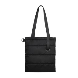 Шоппер Superbag Bubble, стёганый, с магнитной кнопкой, черный