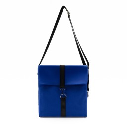 Шоппер Superbag Companion, с тремя отделениями, боковым креплением  и карманом, синий с чёрным