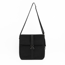 Шоппер Superbag Companion, с тремя отделениями, боковым креплением  и карманом, черный
